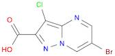 6-bromo-3-chloropyrazolo[1,5-a]pyrimidine-2-carboxylic acid