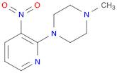 1-METHYL-4-(3-NITRO-2-PYRIDINYL)PIPERAZINE