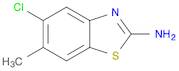 2-Benzothiazolamine,5-chloro-6-methyl-(9CI)
