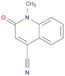 1-Methyl-2-oxo-1,2-dihydroquinoline-4-carbonitrile