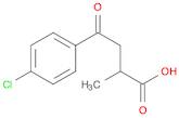 3-(P-CHLOROBENZOYL)-2-METHYLPROPIONIC ACID