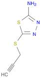 5-(2-propynylsulfanyl)-1,3,4-thiadiazol-2-ylamine