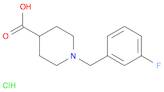 1-(3-Fluorobenzyl)piperidine-4-carboxylic acid hydrochloride