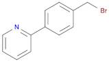 2-[(4-BroMoMethyl)phenyl]pyridine