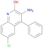 3-AMino-6-chloro-4-phenylcarbostyril