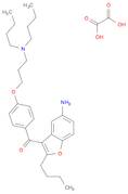 (5-Amino-2-butyl-3-benzofuranyl)[4-[3-(dibutylamino)propoxy]phenyl]-methanone ethanedioate