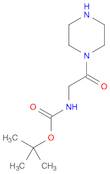 (2-OXO-2-PIPERAZIN-1-YL-ETHYL)-CARBAMIC ACID TERT-BUTYL ESTER