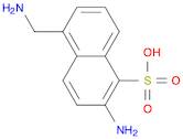 2-amino-5-(aminomethyl)naphthalene-1-sulphonic acid