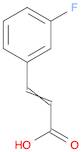 2-Propenoic acid, 3-(3-fluorophenyl)-