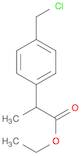 2-(4-chloromethyl-phenyl)-propionic acid ethyl ester