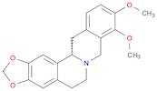 6H-Benzo[g]-1,3-benzodioxolo[5,6-a]quinolizine,5,8,13,13a-tetrahydro-9,10-dimethoxy-, (13aS)-