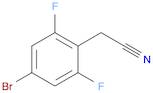 2-(4-broMo-2,6-difluorophenyl)acetonitrile