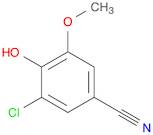 3-CHLORO-4-HYDROXY-5-METHOXYBENZONITRILE