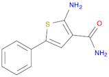 2-AMINO-5-PHENYL-THIOPHENE-3-CARBOXYLIC ACID AMIDE