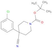 1-N-BOC-4-(3-CHLOROPHENYL)-4-CYANOPIPERIDINE
