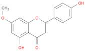 4H-1-Benzopyran-4-one,2,3-dihydro-5-hydroxy-2-(4-hydroxyphenyl)-7-methoxy-