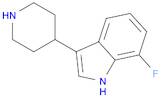 7-FLUORO-3-(4-PIPERIDINYL)-1H-INDOLE