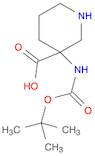 3-(TERT-BUTOXYCARBONYLAMINO)PIPERIDINE-3-CARBOXYLIC ACID