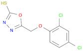 5-[(2,4-DICHLOROPHENOXY)METHYL]-1,3,4-OXADIAZOLE-2-THIOL