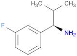(1R)-1-(3-fluorophenyl)-2-methylpropylamine