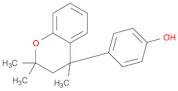 p-(3,4-dihydro-2,2,4-trimethyl-2H-1-benzopyran-4-yl)phenol