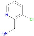 2-Pyridinemethanamine,3-chloro-(9CI)
