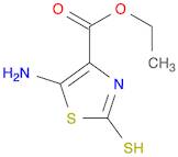 4-Thiazolecarboxylicacid,5-amino-2,3-dihydro-2-thioxo-,ethylester(9CI)