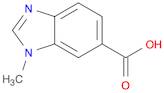 1H-Benzimidazole-6-carboxylicacid,1-methyl-(9CI)