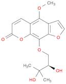 7H-Furo[3,2-g][1]benzopyran-7-one,9-[(2R)-2,3-dihydroxy-3-methylbutoxy]-4-methoxy-