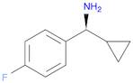 Benzenemethanamine, α-cyclopropyl-4-fluoro-, (alphaS)- (9CI)