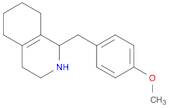 1,2,3,4,5,6,7,8-octahydro-1-[(4-methoxyphenyl)methyl]isoquinoline