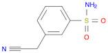 Benzenesulfonamide, 3-(cyanomethyl)- (9CI)