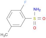 Benzenesulfonamide, 2-fluoro-5-methyl- (9CI)