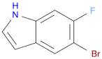 5-bromo-6-fluoro-1H-indole