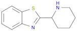 Benzothiazole, 2-(2-piperidinyl)- (9CI)