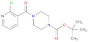 4-(2-Chloro-pyridine-3-carbonyl)-piperazine-1-carboxylic acid tert-butyl ester