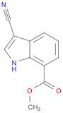 methyl 3-cyano-1H-indole-7-carboxylate