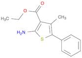 ETHYL 2-AMINO-4-METHYL-5-PHENYLTHIOPHENE-3-CARBOXYLATE