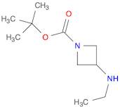 1-Azetidinecarboxylicacid,3-(ethylamino)-,1,1-dimethylethylester(9CI)