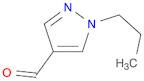 1H-Pyrazole-4-carboxaldehyde, 1-propyl- (9CI)