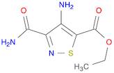 Ethyl 4-amino-3-(aminocarbonyl)isothiazole-5-carboxylate