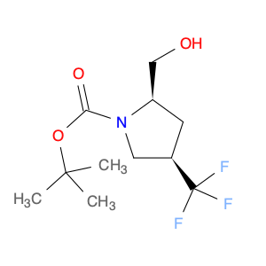 (2R,4R)-tert-butyl 2-(hydroxymethyl)-4-(trifluoromethyl)pyrrolidine-1-carboxylate