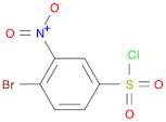 4-bromo-3-nitrobenzene-1-sulfonyl chloride