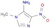 1H-Imidazol-5-amine,1-methyl-4-nitro-(9CI)