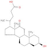 (4R)-4-[(3R,5R,8R,9S,10S,13R,14S,17R)-3-hydroxy-10,13-dimethyl-12-oxo-1,2,3,4,5,6,7,8,9,11,14,15,16,17-tetradecahydrocyclopenta[a]phenanthren-17-yl]pentanoic acid