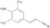 (E)-3-(4-amino-3,5-dimethylphenyl)acrylonitrile