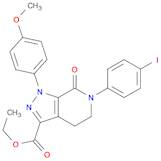 1-(4-Methoxyphenyl)-6-(4-iodophenyl)-7-oxo-4,5,6,7-tetrahydro-1H-pyrazolo[3,4-c]pyridine-3-carboxy…