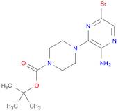 1-Boc-4-(3-amino-6-bromopyrazin-2-yl)piperazine