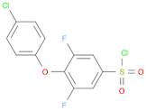 BENZENESULFONYL CHLORIDE, 4-(4-CHLOROPHENOXY)-3,5-DIFLUORO-