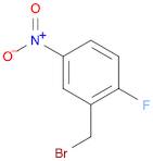 2-BROMOMETHYL-1-FLUORO-4-NITROBENZENE